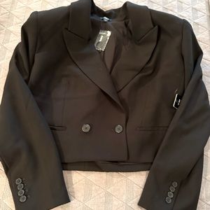 NWT Express Crop Blazer - XL